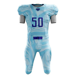 Uniforme americano con logotipo personalizado, adecuado para juegos en equipo, entrenamiento, práctica y partidos profesionales. - Product Image 1