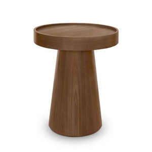 Creative Round <b>Wooden</b> Coffee <b>Table</b> With Tapered Base Handmade Midcentury Living Room Furniture Customized Side <b>Table</b> - Product Image 2