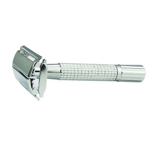Afeitadora de seguridad de doble filo para hombre, de acero inoxidable, personalizable, de alta calidad, nueva, en oferta, a precio económico. - Product Image 5