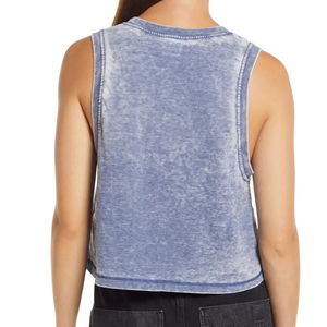 Camiseta sin mangas de cuello redondo de alta calidad para mujer, top sin costuras de secado rápido - Product Image 2