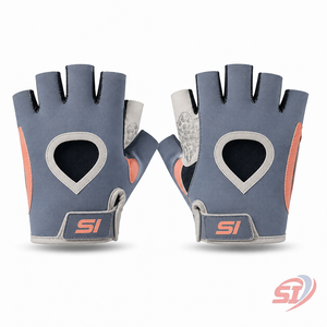 Gants de cyclisme personnalisés à demi-doigts, rembourrés en gel, respirants, antidérapants, absorbant les chocs, pour VTT et vélo de route, vente en gros OEM - Product Image 1