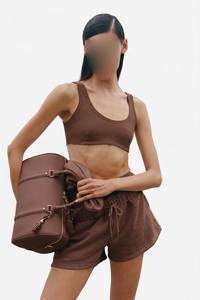 Conjunto Deportivo Cómodo para Mujer, Leggings de Cintura Alta sin Costuras y Sujetador Deportivo para Gimnasio - Product Image 2