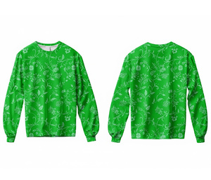 Sudadera de Forro Polar con Sublimación a Todo Color, Estilo Casual de Invierno, Sin Límite de Tallas |   Ropa Deportiva Cómoda de Algodón y Poliéster Anti-Sudor - Product Image 1