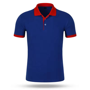 เสื้อเชิ้ตผู้ชายลำลองผ้าโพลีเอสเตอร์ |   เสื้อกอล์ฟแขนสั้นคอปกตัดกัน ระบายอากาศได้ดี มีกระเป๋า |   ชุดทีมแบบกำหนดเอง OEM/ODM - Product Image 3