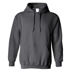 New arrival <b>Men's</b> <b>White</b> Solid Color Pullover Hoodie Casual Long Sleeve <b>Sweatshirt</b> With Kangaroo Pocket Unisex Oversized Blank - Product Image 4