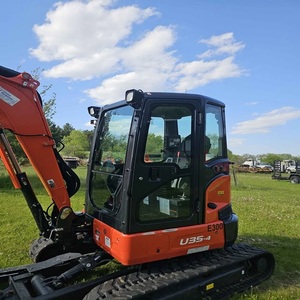 รถขุดขนาดเล็ก Kubota U35-4 รุ่นผลิตภาพผลิตสูง แบบ Zero Tail Swing พร้อมความลึกในการขุด 3010 มม. และระบบไฮดรอลิกที่แข็งแกร่ง - Product Image 3