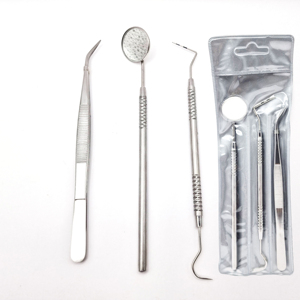 MIANBRO ENTERPRISES Kit de Exploración Dental Manual de Acero Inoxidable - Instrumentos Dentales Reutilizables de Alta Calidad Clase I - Product Image 1