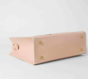 Bolso de Mano de Cuero Genuino de Lujo Hecho a Mano, Resistente, Informal, de Verano, para Mujer, con Logotipo Personalizado, Cierre de Cremallera, Impermeable, Colores Personalizados - Product Image 5