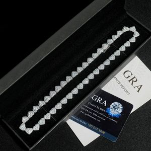 Bracelet tennis cubain en or pour homme, serti de diamants ronds brillants de luxe, certifié IGI, idéal pour les mariages - Product Image 4