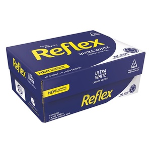 Reflex Carbon Neutral 100% Recycled Copy <b>Paper</b> <b>A4</b> A3 80gsm White <b>Ream</b> 500 - Product Image 5