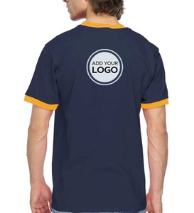 Camisetas de Algodón Peinado AIRism con Cuello Redondo y Logo Personalizado - Product Image 2