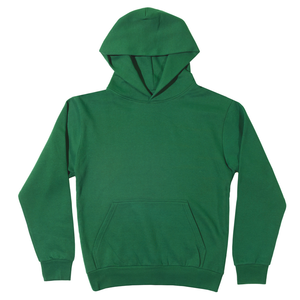 Sweat-shirt à capuche unisexe en tissu French Terry de haute qualité, couleur vert foncé, 80% coton, 20% polyester - Product Image 1