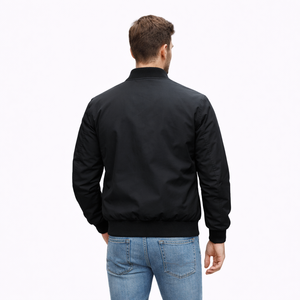 Men Casual Bomber <b>Jacket</b> Lightweight Windbreaker <b>Slim</b> <b>Fit</b> Spring Autumn <b>Jacket</b> - Product Image 2