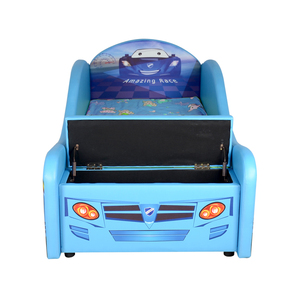 Lit double pour tout-petits en bois massif avec cadre en bois et revêtement en cuir PU, confortable, écologique et durable pour appartement, chambre et école - Product Image 4