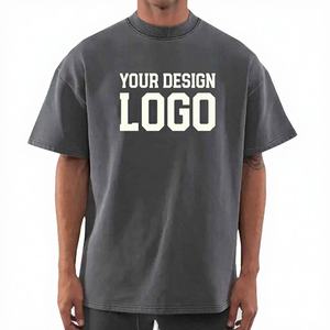 T-shirt Homme Personnalisé en Coton 100% Style Urbain Coupe Droite Respirant Écologique Manches Courtes Couleur Unie Vente en Gros - Product Image 1