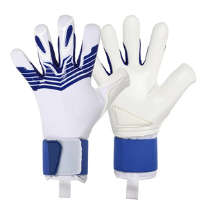 Guantes de Portero de Fútbol Profesionales de Alta Calidad, al por Mayor, Transpirables, de Látex y Cuero, con Colores y Logotipo Personalizados OEM - Product Image 3