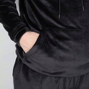 เสื้อฮู้ดกำมะหยี่ผู้ชายรุ่นใหม่ ปักลายดิจิทัล เป็นมิตรต่อสิ่งแวดล้อม คุณภาพพรีเมียม เนื้อผ้านุ่ม ระบายอากาศได้ดี ทนทาน สวมใส่สบาย - Product Image 6