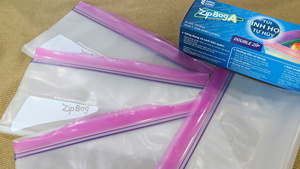 Double-Zip Food <b>Bag</b> With Strong Locking Mechanism Ensuring Freshness And Leak Free <b>Storage</b> For Industrial Food Packaging - Product Image 6
