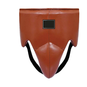 Wholesale Factory Custom Made Professional Leather <b>Groin</b> <b>Guard</b> Training Protective <b>Guard</b> Fly New Style Man <b>Groin</b> <b>Guards</b> - Product Image 1