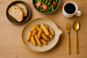 Luxury Oval <b>Ceramic</b> Tableware Restaurant Style <b>Plate</b> Design Stoneware Dinner <b>Plate</b> Modern Tableware Use - Product Image 3
