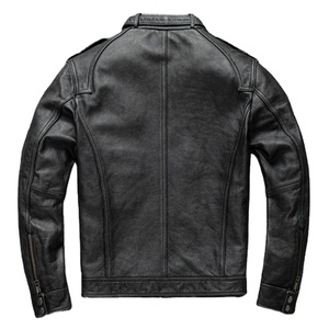 Chaquetas para Hombre, Chaqueta de Cuero a la Moda con Cierre de Cremallera Estilo Locomotora, Elegante y Cálida, Chaqueta Atractiva para Hombre - Product Image 2