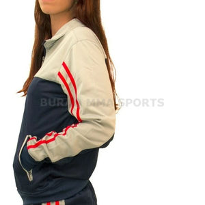 Ensemble de salon rayé 2 pièces pour femmes, haut à manches longues boutonné et pantalon à cordon de serrage - Product Image 1