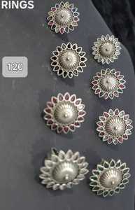 Joyería de anillo oxidado de estilo antiguo para mujer, diseño hecho a mano, ideal para atuendo informal y tradicional - Product Image 5