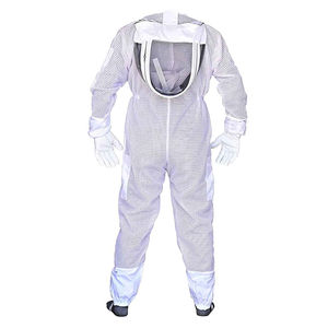 Traje de Apicultor Unisex Personalizado de Algodón Caqui, Moderno, Ventilado, de la Mejor Calidad, Ropa de Seguridad - Product Image 4