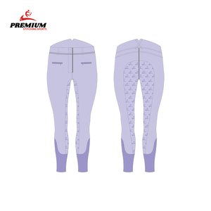 Fabricant Grossiste Usine Ensemble de Leggings et Collants de Base en Silicone Personnalisés pour l'Équitation Féminine - Product Image 5