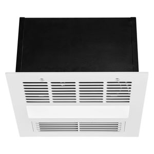 Ventilador de Techo Silencioso de Alta Gama con Motor DC para Baño, con Luz y Calefactor, 80-90-110 CFM, 1500W, Ventilación de 1.5 Sones - Product Image 1