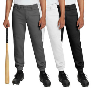 Boys Baseball Pants Youth Softball Pants with Pockets Kids Fast Pitch Baseball Practice Trousers Durable <b>Athletic</b> Sports Uniform - Product Image 1