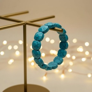 Brazalete de Resina Epoxi Hecho a Mano, Joyería de Resina Única, Brazalete de Resina Personalizado, Diseño Artístico, Hecho en India - Product Image 1