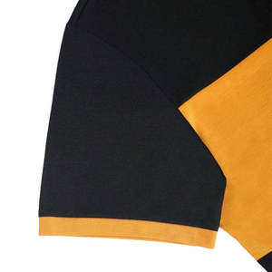 เสื้อยืดคอกลมแขนสั้นสีสันตัดกัน ทรงปกติ ผ้าฝ้ายถัก 100% ลายเรียบ - Product Image 5