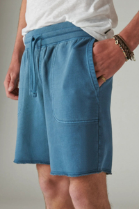 กางเกงขาสั้นขายดีสำหรับผู้ชาย ขอบดิบ ตัดเย็บตามสั่ง ผ้าฝ้าย 100% สีสันสดใส ใส่สบาย - Product Image 6