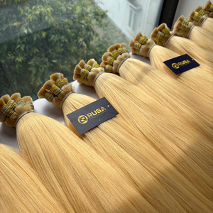 ผมแท้เวียดนาม 100% แบบขายส่ง ปริมาณมาก เกรดซุปเปอร์ดับเบิ้ลดรอว์น ปลายผมหนา สี 613 - Product Image 5