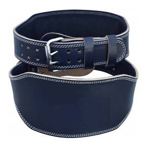 Genuine Leather Weight Lifting Training <b>Belts</b> for Fitness Equipment Waist <b>Belts</b> with Leather Base Fabric Workout Gym Accessories - Product Image 5