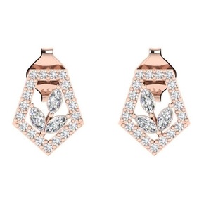 Collier pendentif en moissanite écologique pour femme, bijoux de mariée brillants pour mariage, disponible au prix export. - Product Image 1