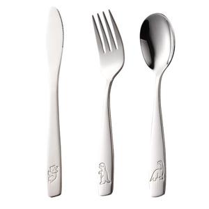 Juego de Cubiertos de Acero Inoxidable Pulido Moderno con Acabado Espejo, Kit de Cubertería Ergonómica con Mango Tipo Paleta - Product Image 5