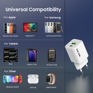 <span class=keywords><strong>Chargeur</strong></span> PD Gan 25W pour <span class=keywords><strong>iPhone</strong></span> Samsung, adaptateur de <span class=keywords><strong>chargeur</strong></span> mural portable USB C, <span class=keywords><strong>chargeur</strong></span> de téléphone portable 25W, <span class=keywords><strong>chargeur</strong></span> super rapide - Product Image 5