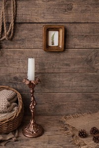 Marco de Fotos Rústico de Madera, Acabado Brillante de Primera Calidad, Hecho a Mano, Natural, con Opción de Logotipo Personalizado para Galería de Pared - Product Image 5