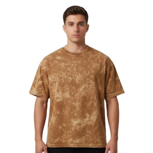 T-shirt Homme Personnalisé en Coton 100% de Haute Qualité 240G, Coupe Oversize, Grammage Lourd, Grandes Tailles - Product Image 1