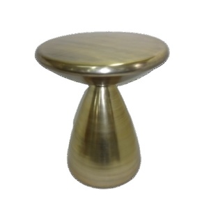 Home Furniture Living Room Round Metal <b>Table</b> Coffee <b>Table</b> Accent Coffee <b>Side</b> <b>Table</b> Antique Time Living Packing - Product Image 1