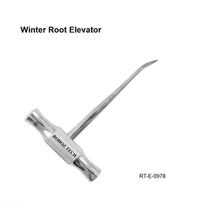 เครื่องมือถอนฟันแบบเออร์โกโนมิกส์ ยี่ห้อ James Root Elevator แบบมุมฉาก ผลิตจากสแตนเลสโดย Roboz Tech ประเทศปากีสถาน - Product Image 3