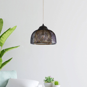 Modern Design Round Metal Pendant Lamp Handmade Ceiling Mount Dark Finish Living Room Interior Decorate Restaurants Lowest Price - Product Image 3