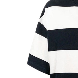 Oversized <b>Men</b> <b>Animal</b> Print Breathable Streetwear O-Neck Short Sleeve Loose Fit 320g Cotton Front Logo White Black T-Shirt - Product Image 6