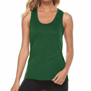 Camisetas de Tirantes Cortas de Algodón de Alta Calidad para Mujer, Transpirables, de Secado Rápido, Ecológicas, Elásticas, con Logotipo y Diseño Personalizados - Product Image 1