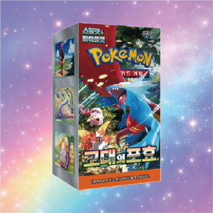 Cartes Pokémon TCG Sv4k Ancient Roars Édition Coréenne Jeu de Cartes à Collectionner en Papier Boîte de Boosters Collection Hobby - Product Image 1