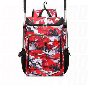 Mochila de Béisbol Transpirable con Cremallera Antirrobo, Bolsas Deportivas con Paneles, Poliéster, Personalizable, Unisex, Forro de Secado Rápido, Sublimación para Equipos - Product Image 3