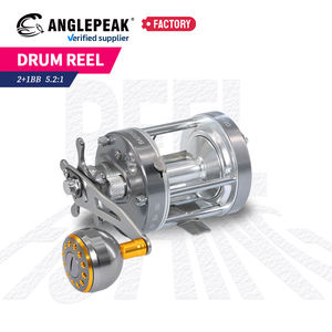 海钓防爆警报金属鼓轮单摇轮慢速抛竿轮适用于鲈鱼 - Product Image 6