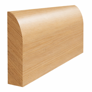 Moulures décoratives en bois sculptées à la main, moulures de plinthe en chêne rouge, moulures de couronne personnalisées, design moderne, moulures personnalisables - Product Image 1